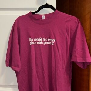 The world is a better place with you in it